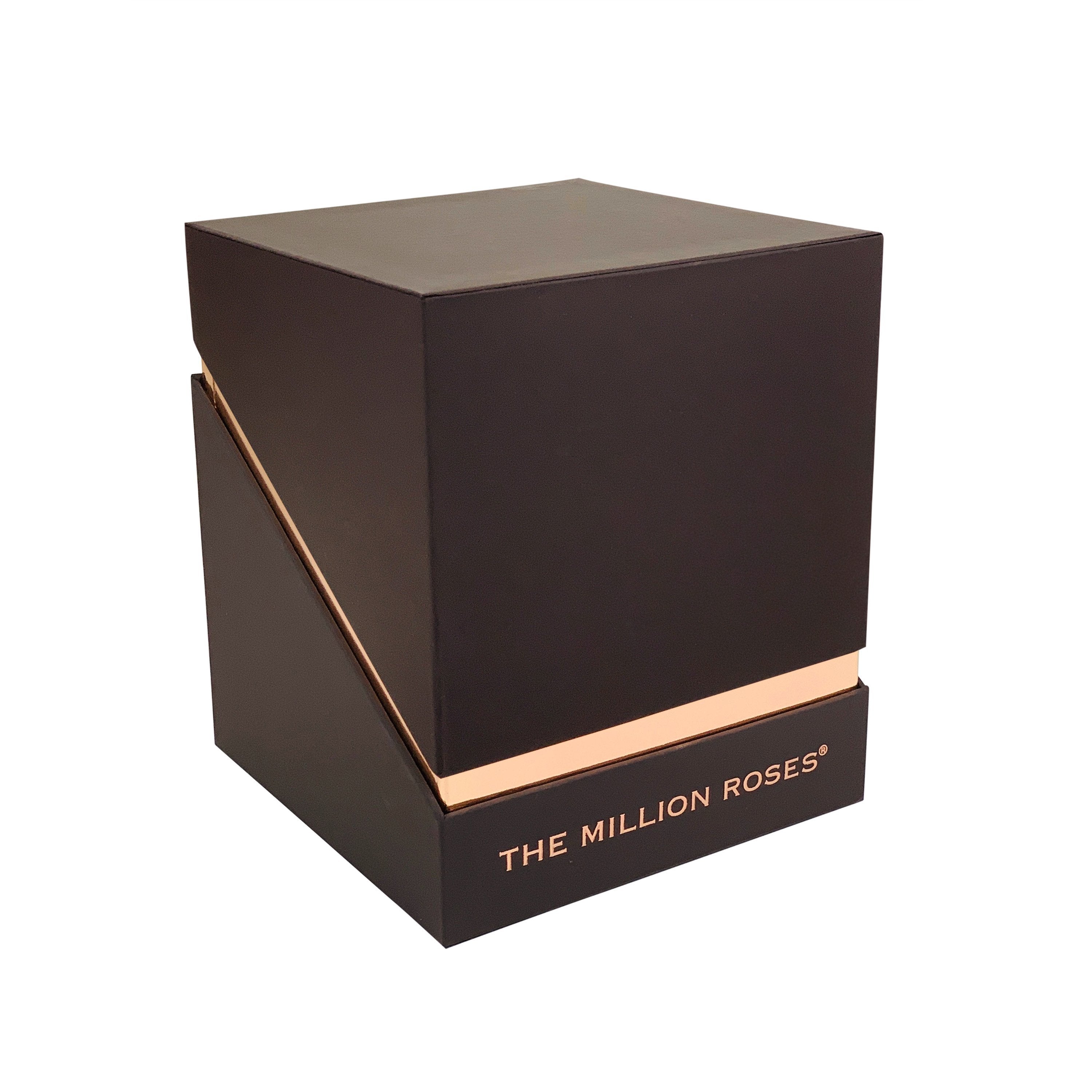 The Square - Coffee Box - Neon Green Roses