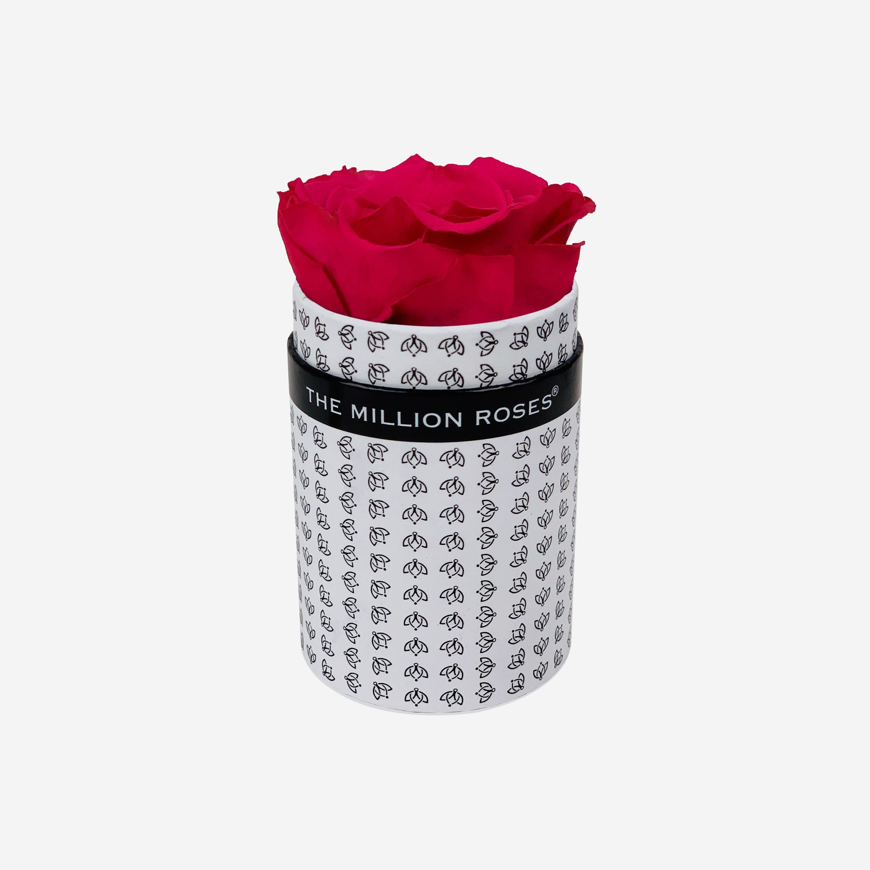 Single White Monogram Box | All Colors - The Million Roses