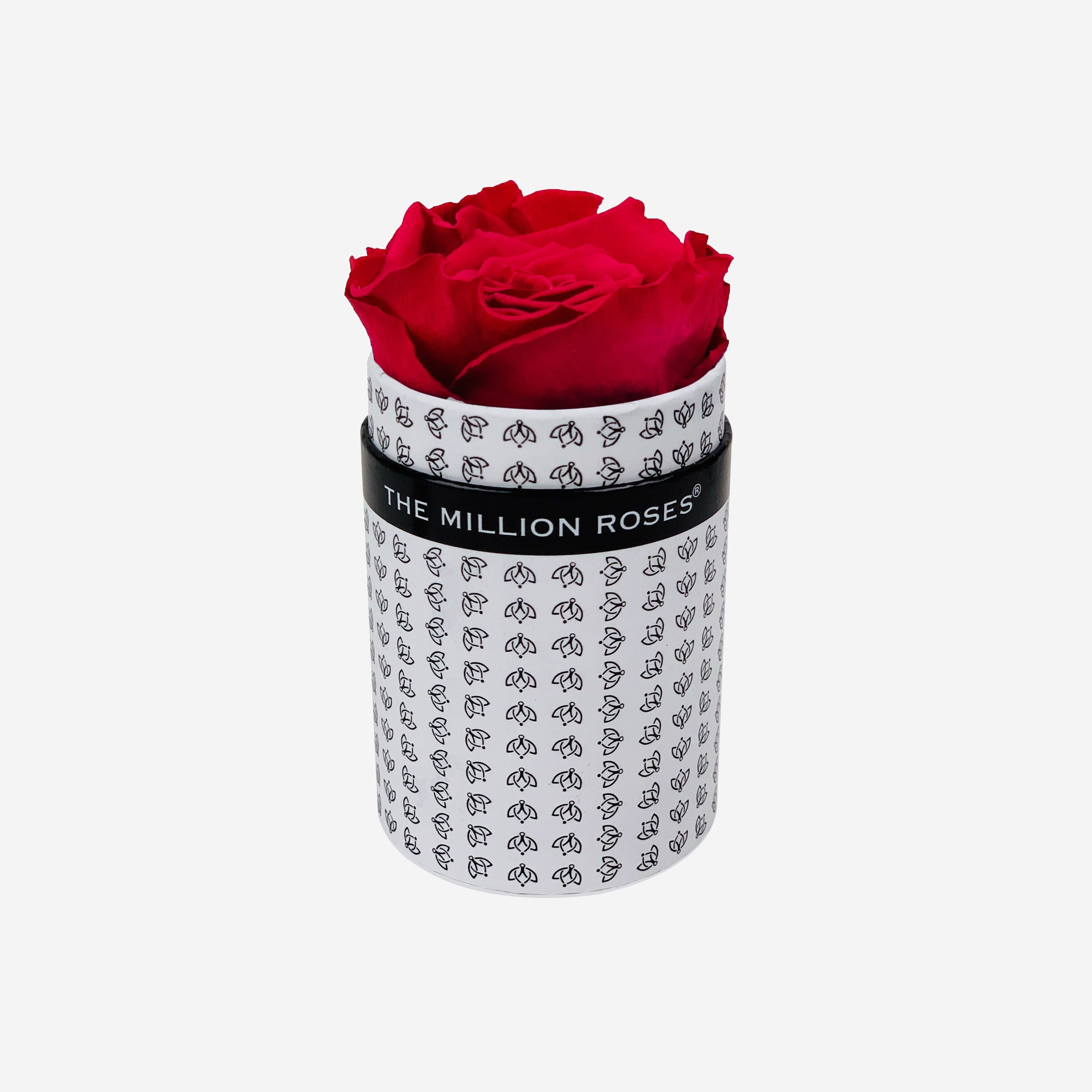 Single White Monogram Box | All Colors - The Million Roses