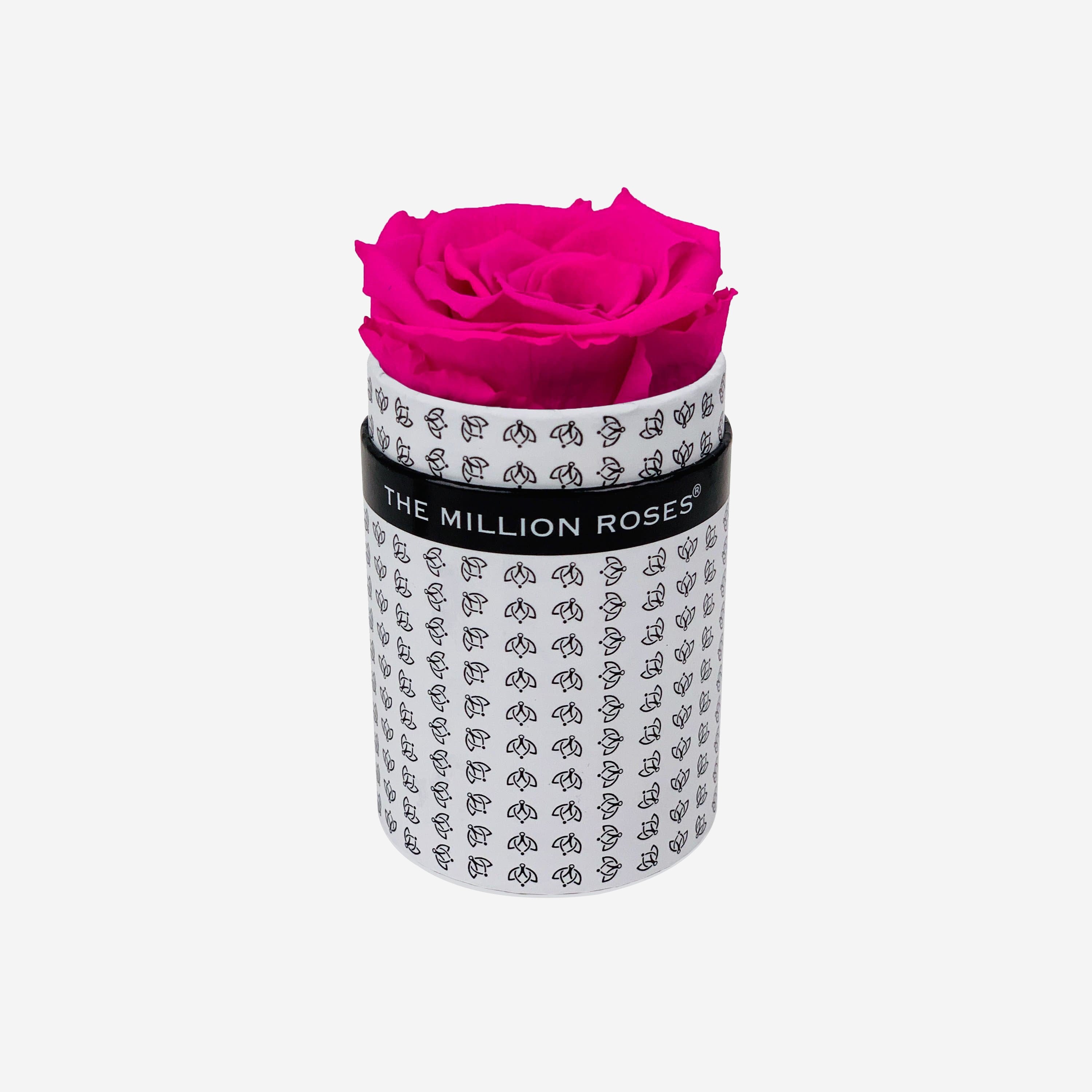 Single White Monogram Box | All Colors - The Million Roses