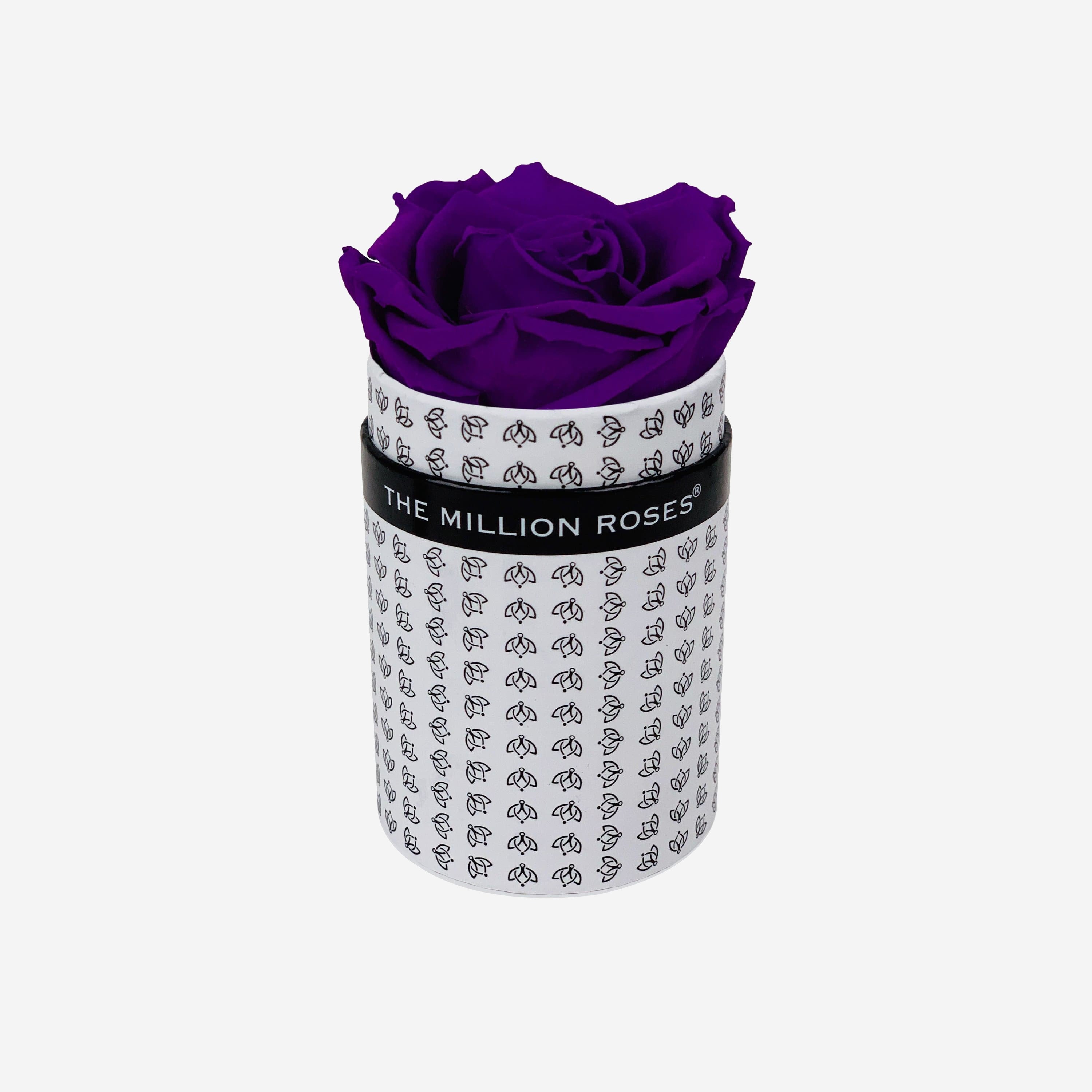 Single White Monogram Box | All Colors - The Million Roses