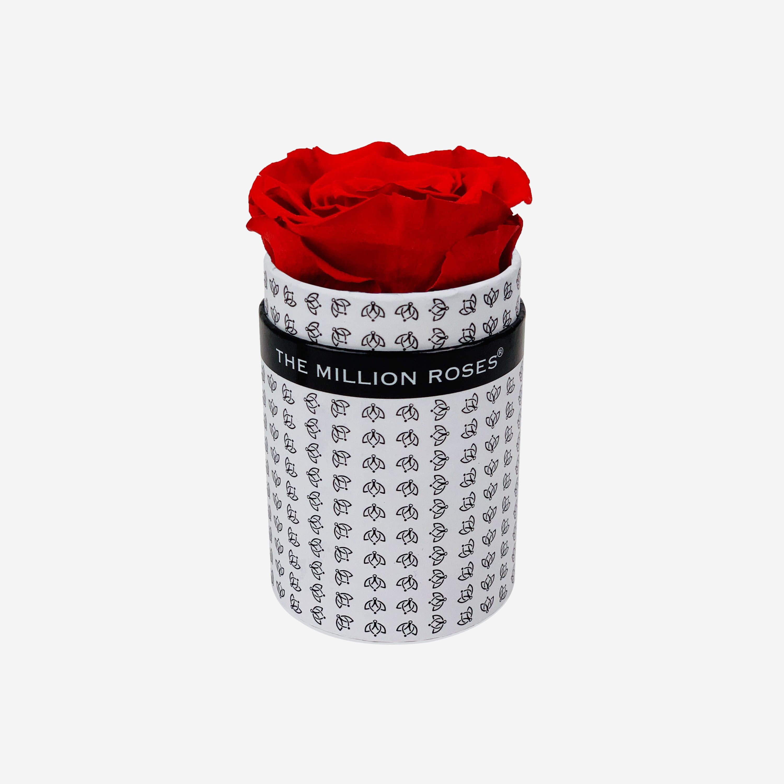 Single White Monogram Box | All Colors - The Million Roses