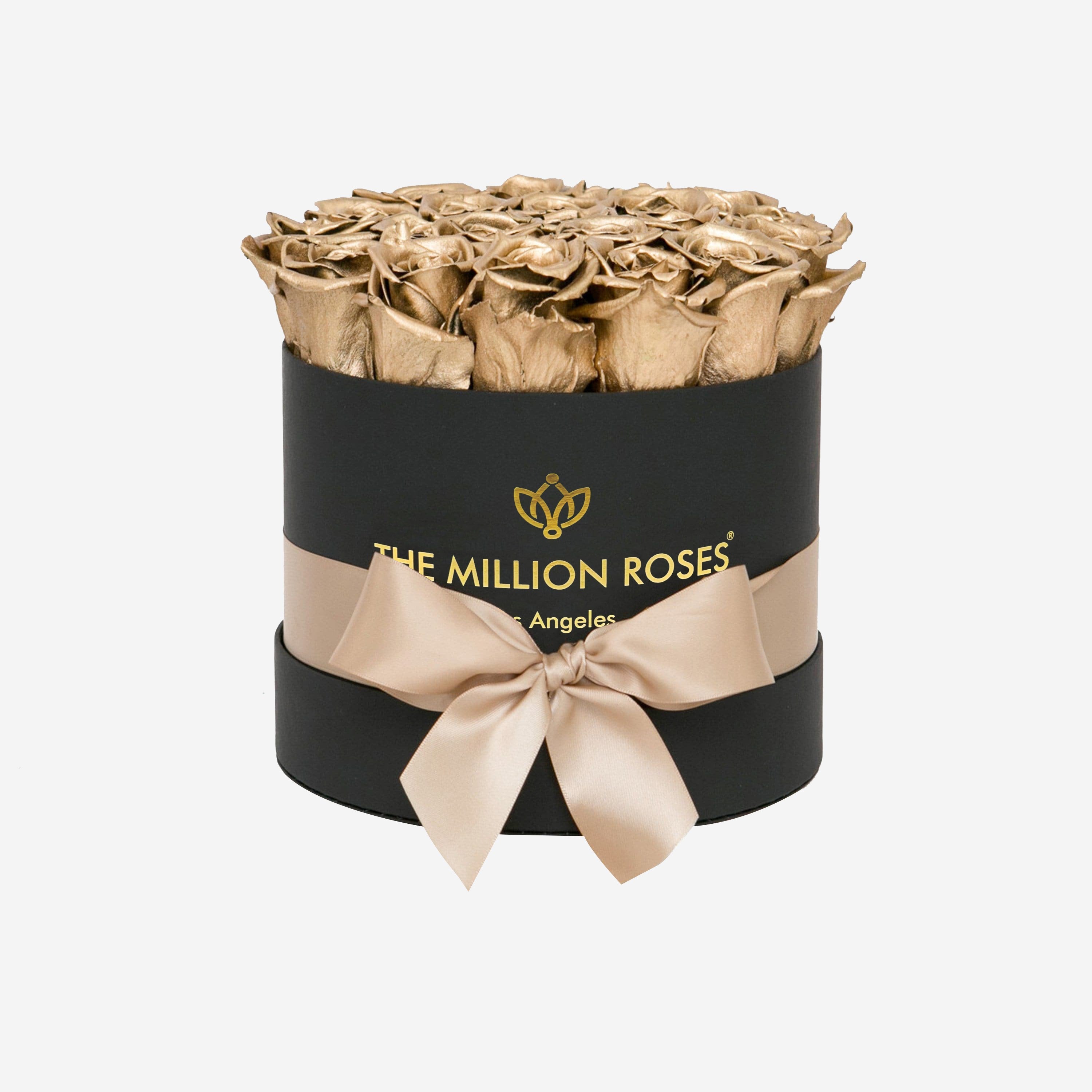 Classic Black Box | Gold Roses - The Million Roses