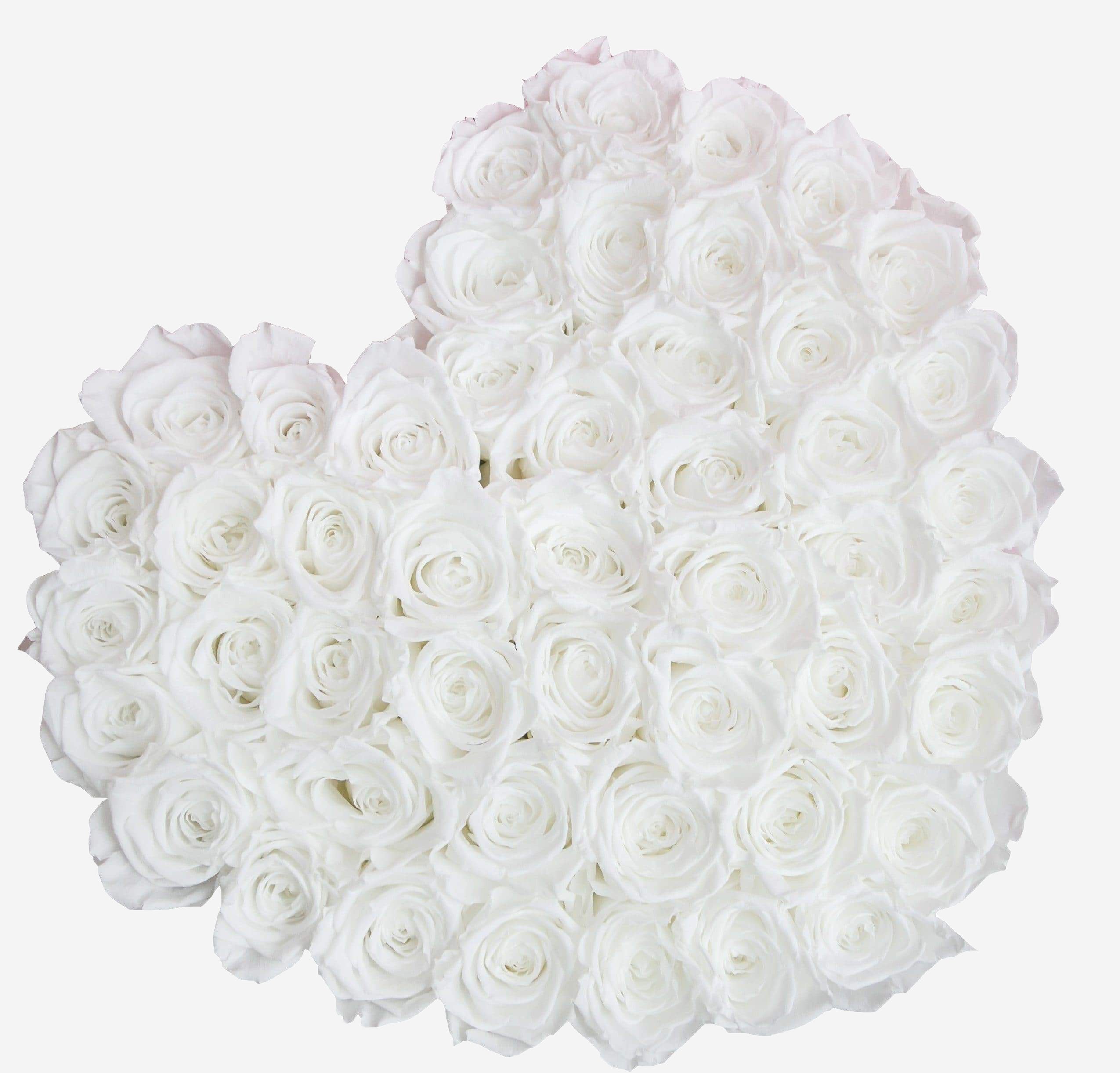 Heart Black Box | White Roses - The Million Roses