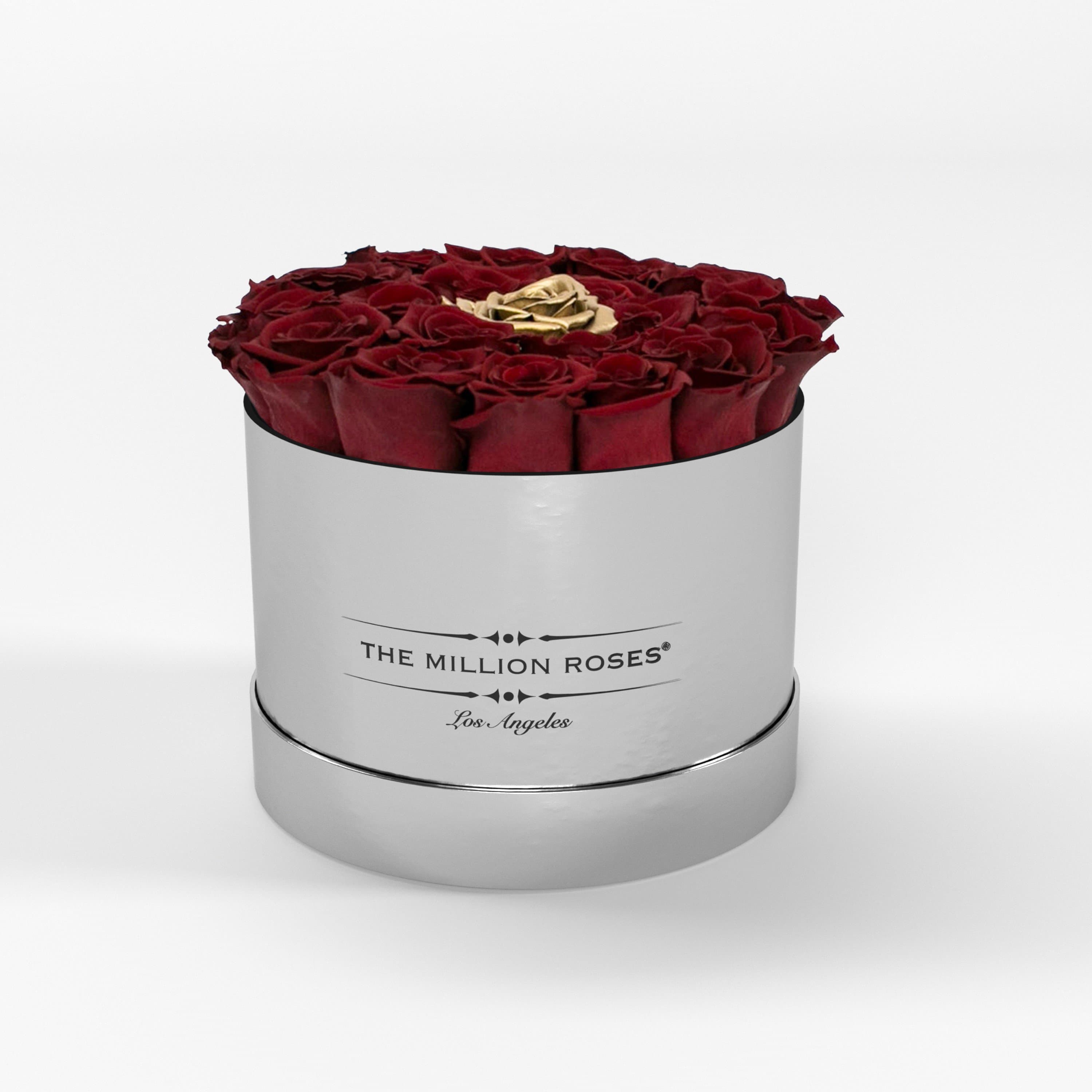 Classic Mirror Silver Box | All Colors - The Million Roses