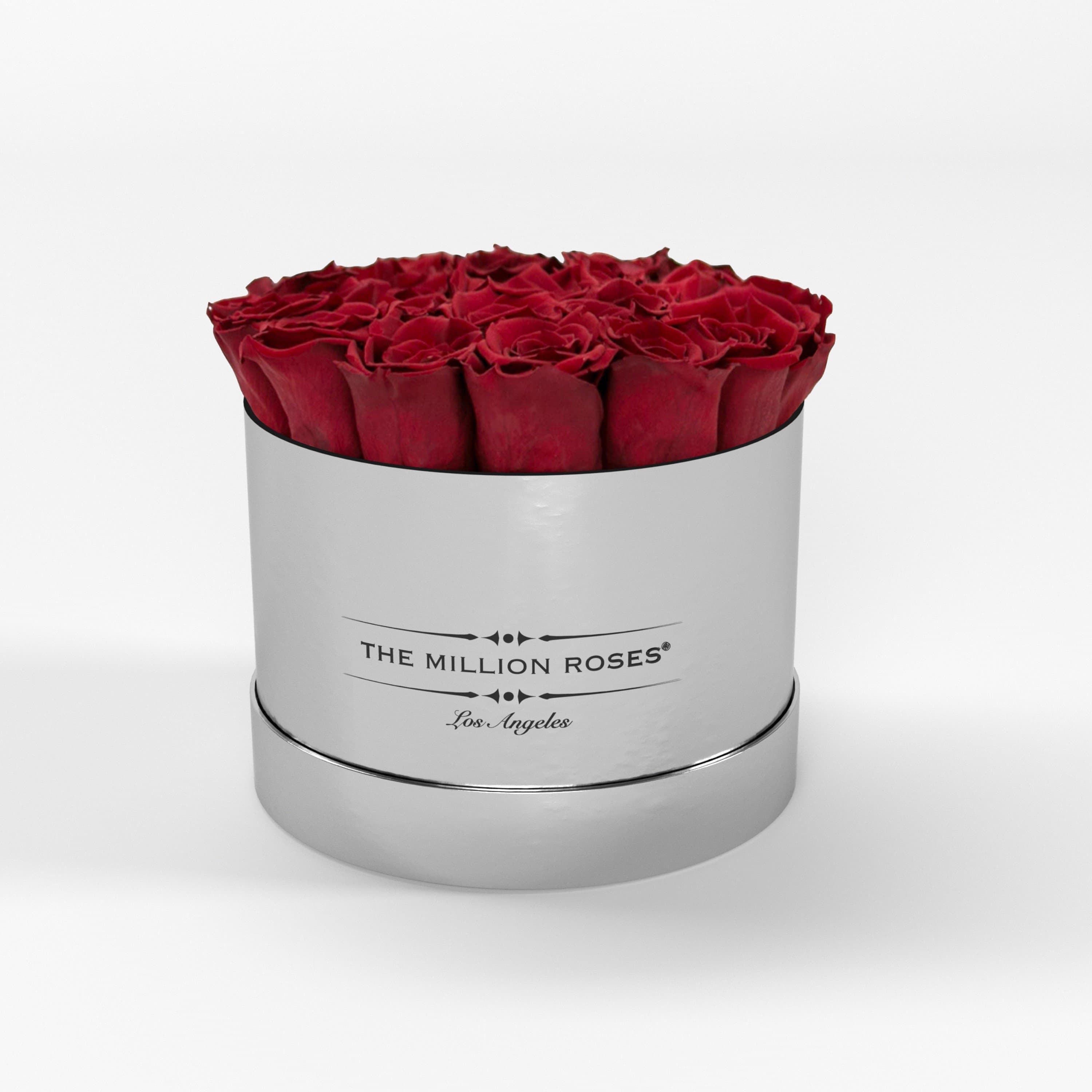 Classic Mirror Silver Box | All Colors - The Million Roses