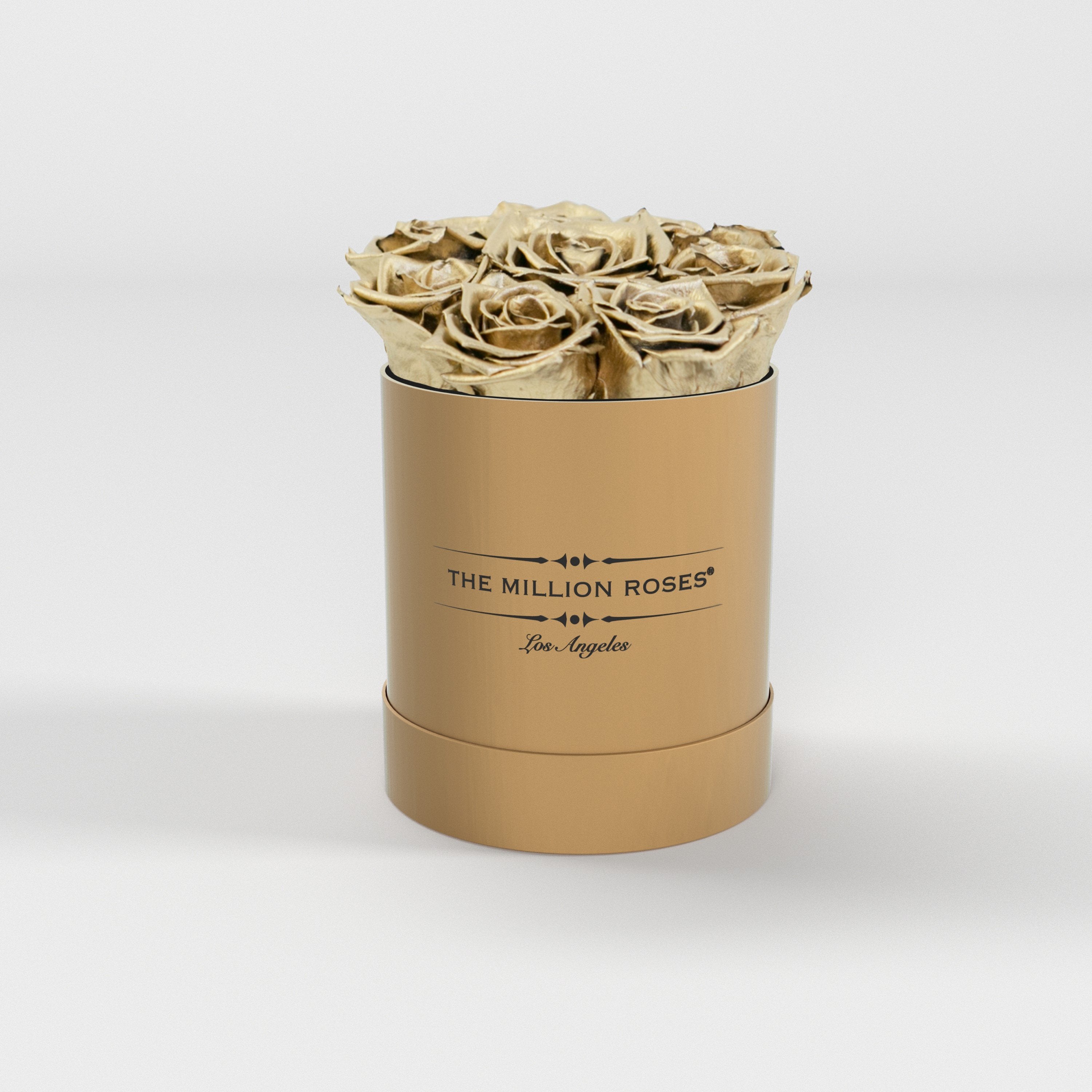 ( LA ) Gold - Basic Box with Gold Roses