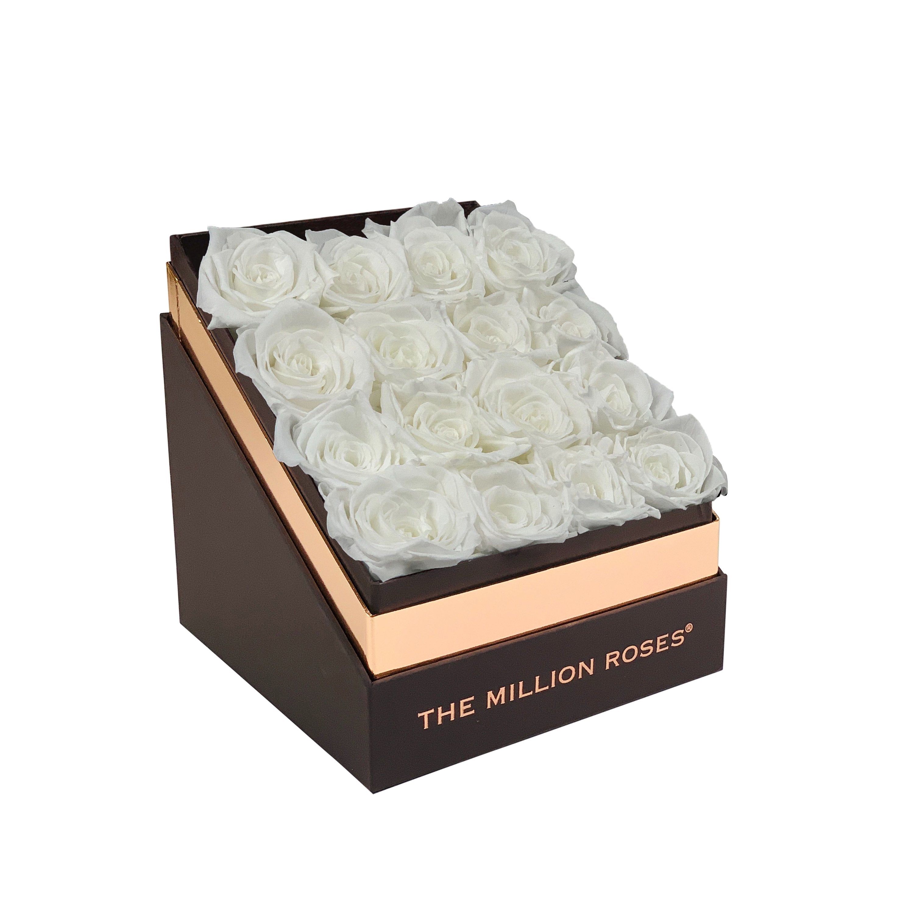 The Square - Coffee Box - White Roses