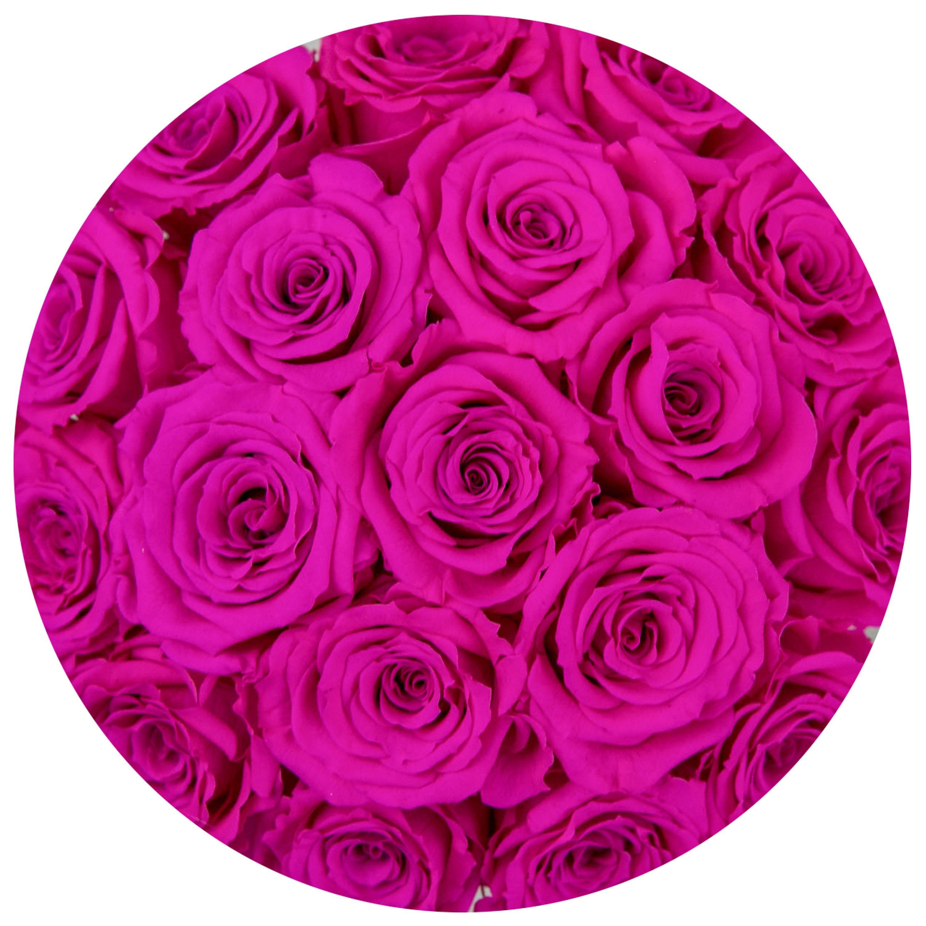 the million basic box - white - neon-pink ETERNITY roses pink eternity roses - the million roses