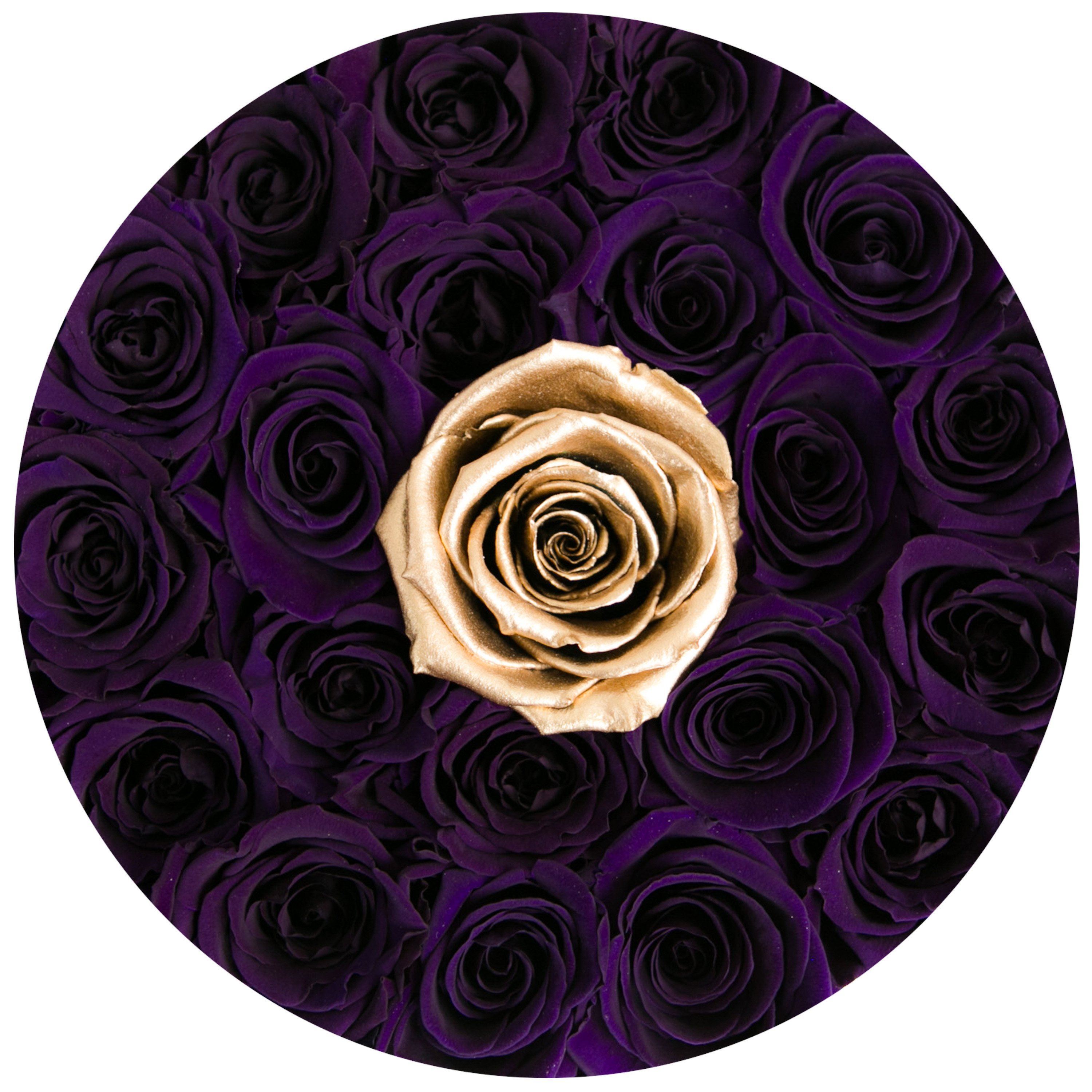 classic round box - Beast2 - Limited Edition mixed eternity roses - the million roses